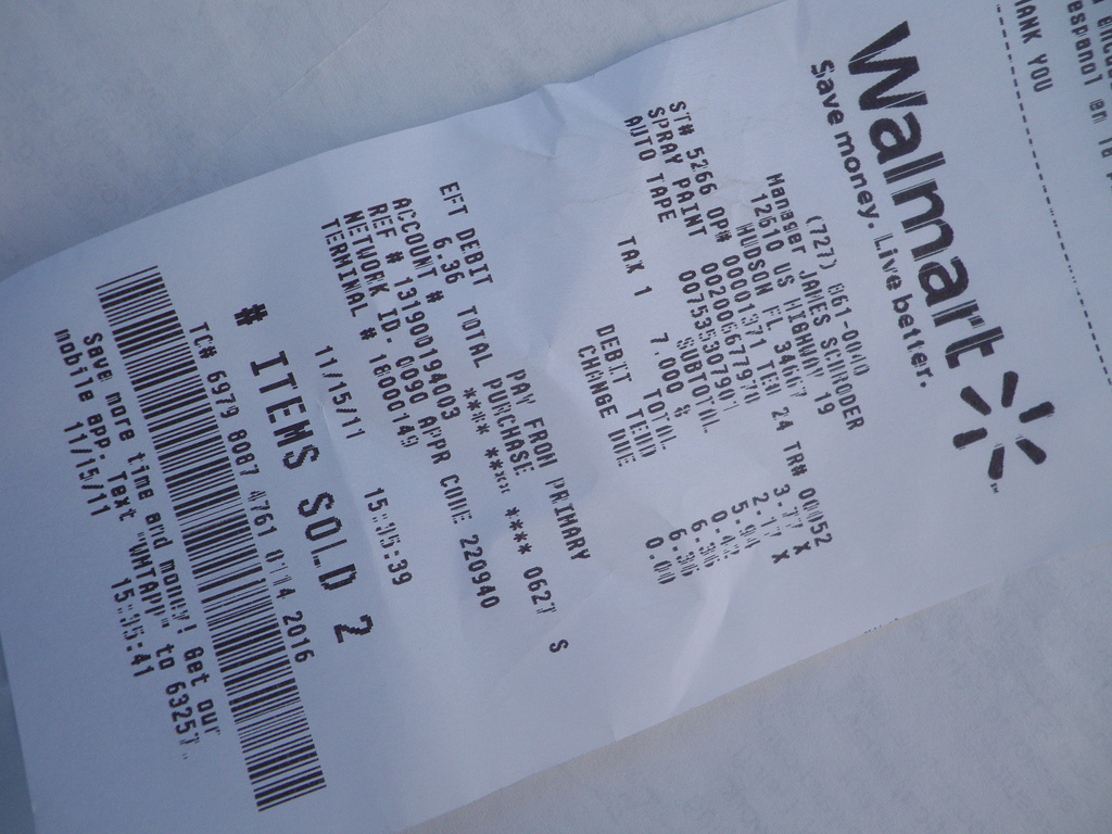 Print A Receipt Of Delivery
