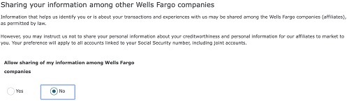 Wells Fargo Site